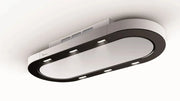 Cappa a soffitto UNIKA FREE cm 120X50 - Bianca e Nera - 900 m3/h