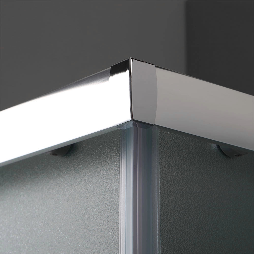 Box doccia angolare 90x90 cristallo opaco