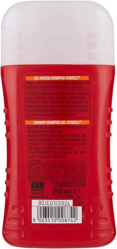 INTESA DOCCIA SHAMPOO VITACELL 250 ML SENSITIVE CORPO UOMO