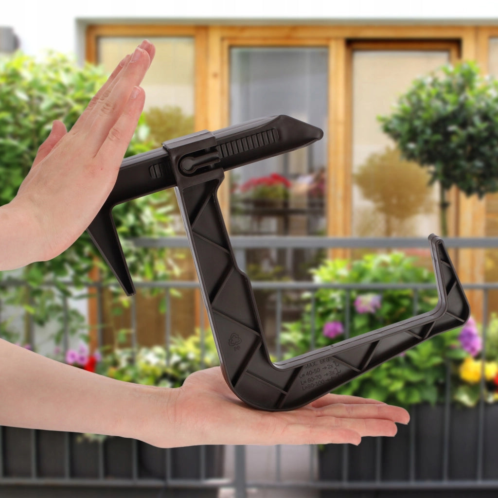 KADAX - Set di 2 ganci per vasi da fiori da balcone.
