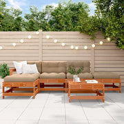 Set Lounge da Giardino 6 pcs Marrone Cerato 3418109