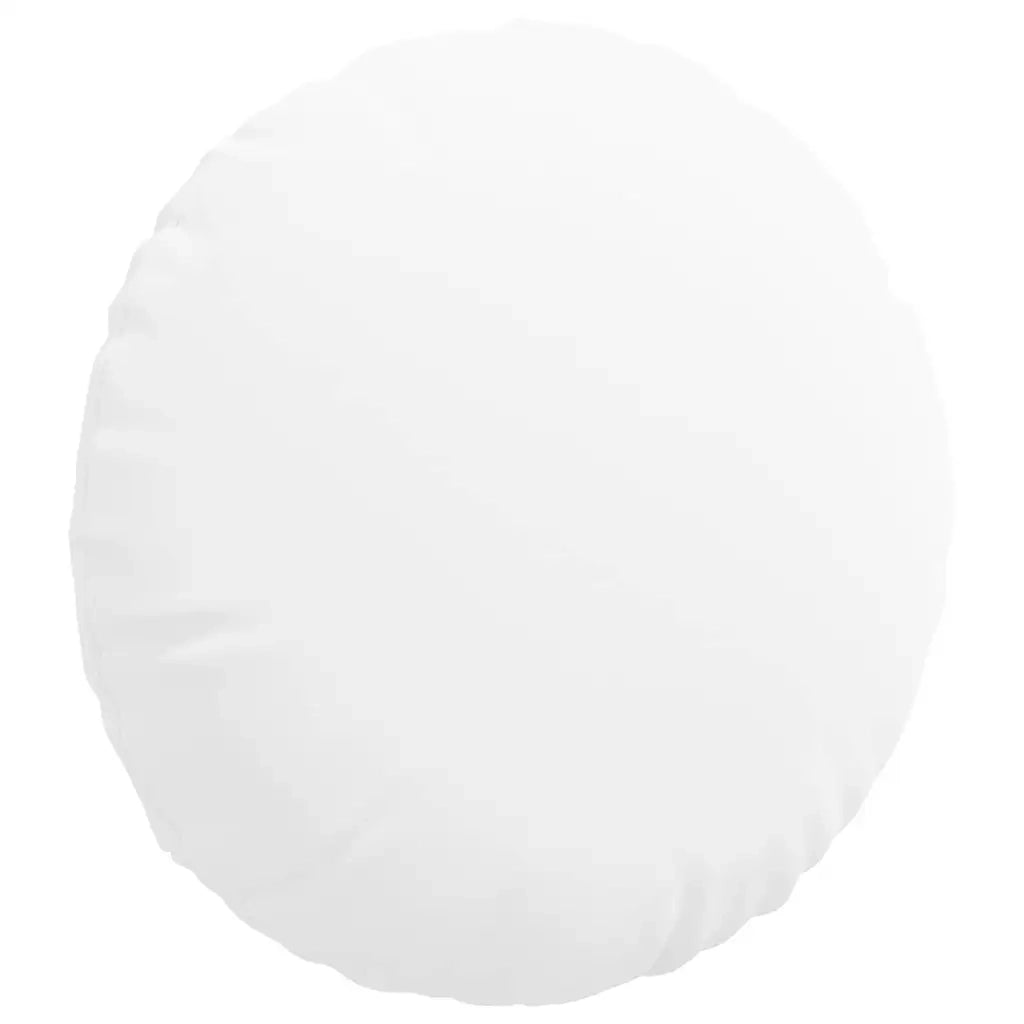 Cuscini per Seduta 2 pcs Bianco Ø60 x 21 cm Tessuto 42014205
