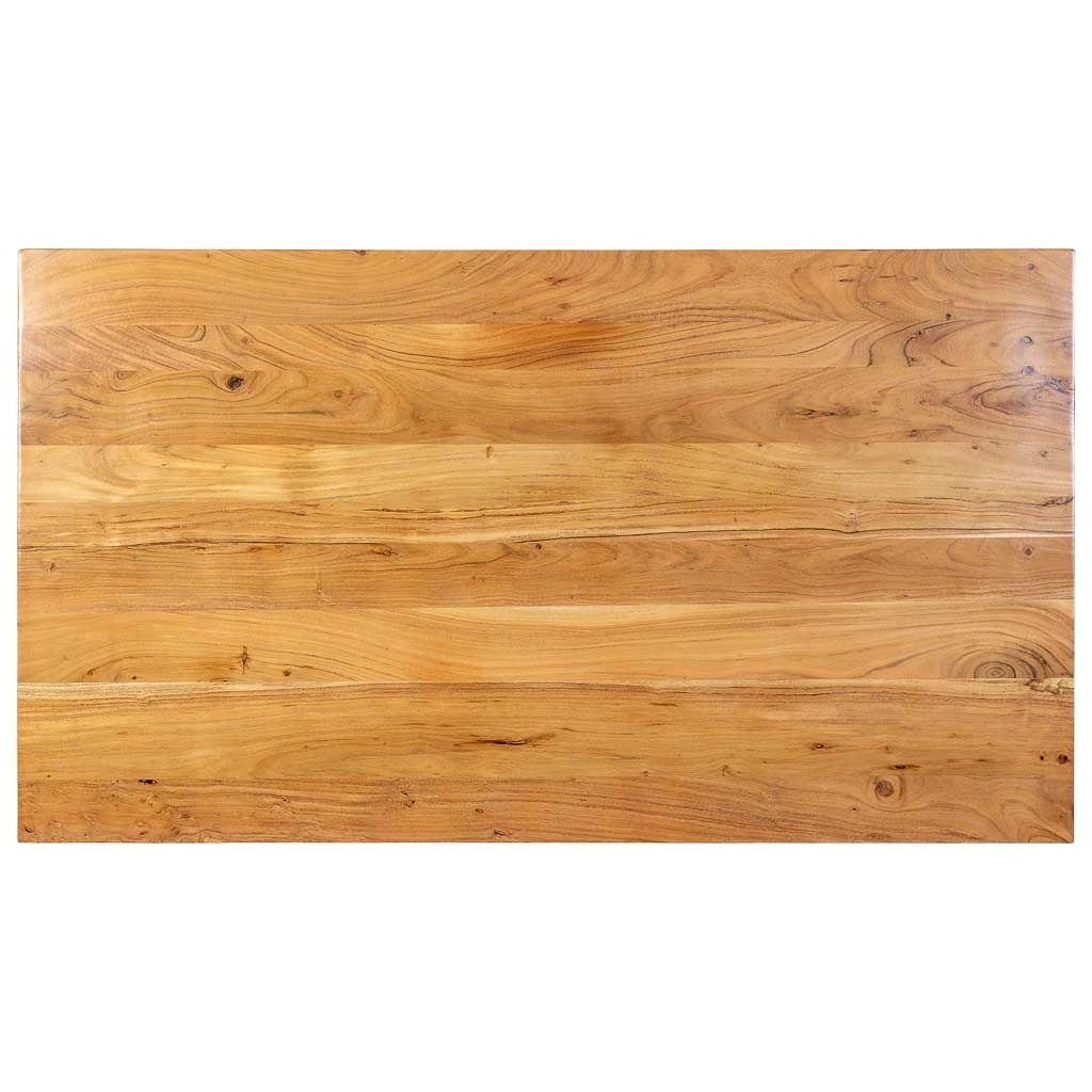 Tavolo da pranzo in legno marrone 160x90x76h cm