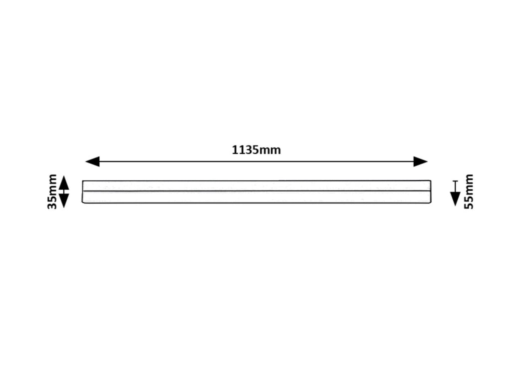 Lampada sottopensile LED 24W 113cm 4000K Band2 Rabalux
