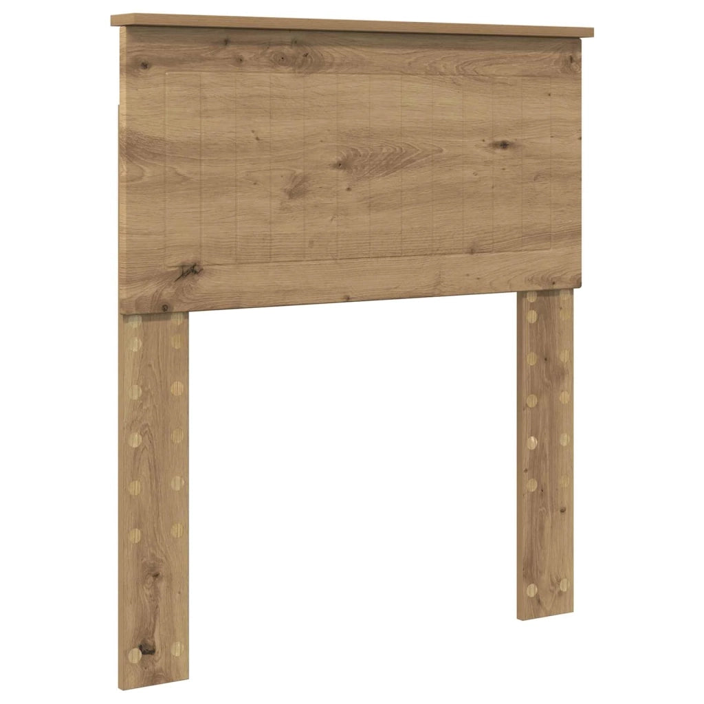 Struttura del letto con testiera-Giroletto con Testiera Rovere Artigianale 75 x 190 cm 392545
