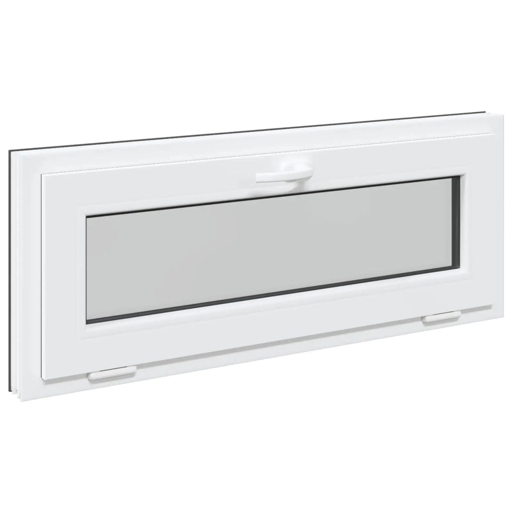 Finestra per Soffitta RISOR 100 x 40 cm PVC e Vetro Antracite 42047347