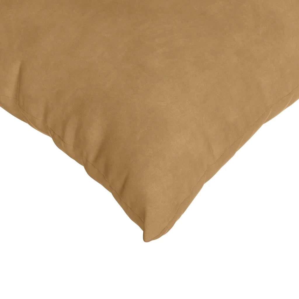 Cuscini da Divano 2 pcs Marrone 60 x 40 cm Tessuto in Cords 42013678