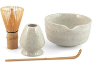 Confezione 4 pezzi matcha tea in porcellana grigio