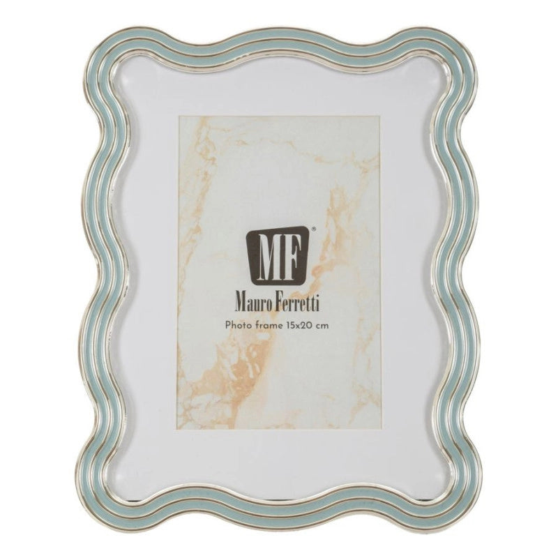Cornice Elizabeth Celeste cm 17,5x1,3x22,5 (misura Interna cm 15x20)