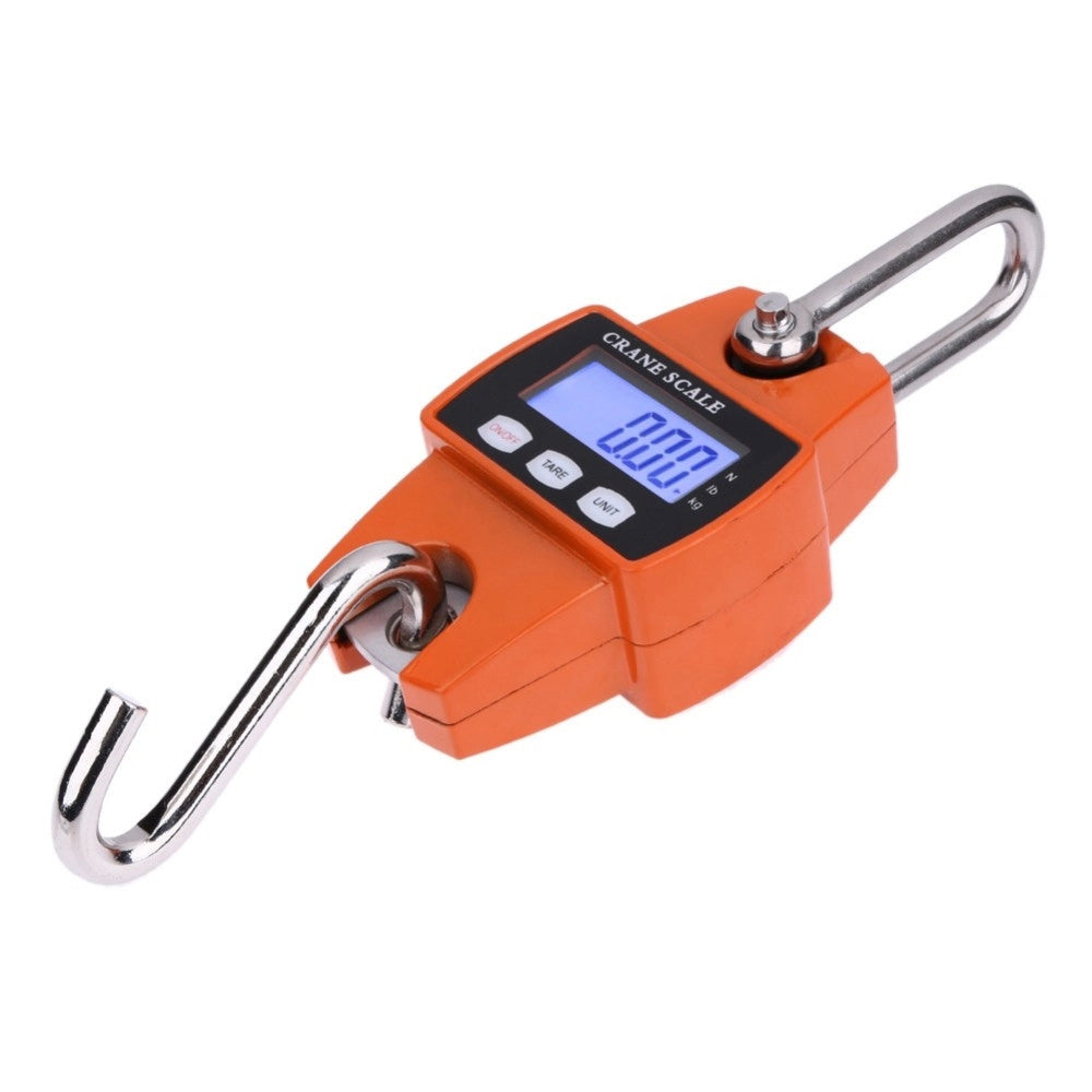 Trade Shop - Bilancia Dinamometro Digitale A Molla Meccanica Fino 200kg Bilancia Pesa Bagagli -