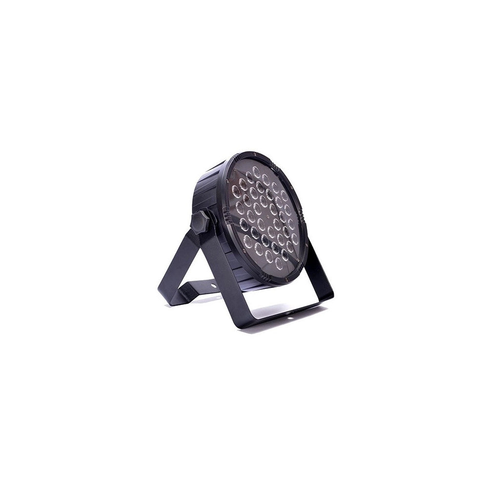 Trade Shop - Proiettore Dmx 512 Effetto Luce Flat Par Light Rgb Alta Luminosita 36 Led 36w -