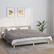 Coperta Ponderata Grigia 155x220 cm 7 kg Tessuto 350776