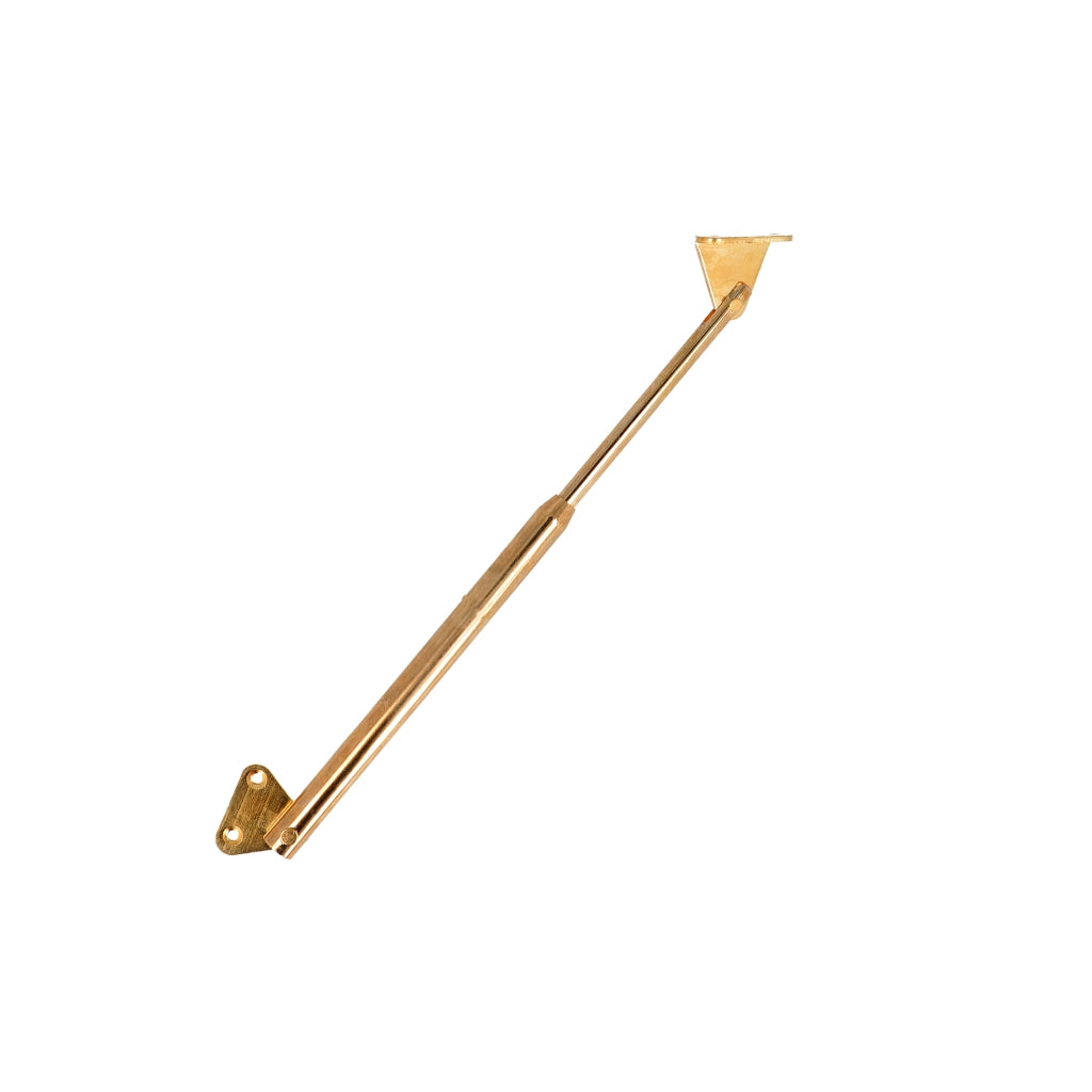Supporto per ante a ribalta - 200 mm. - acciaio ottonato