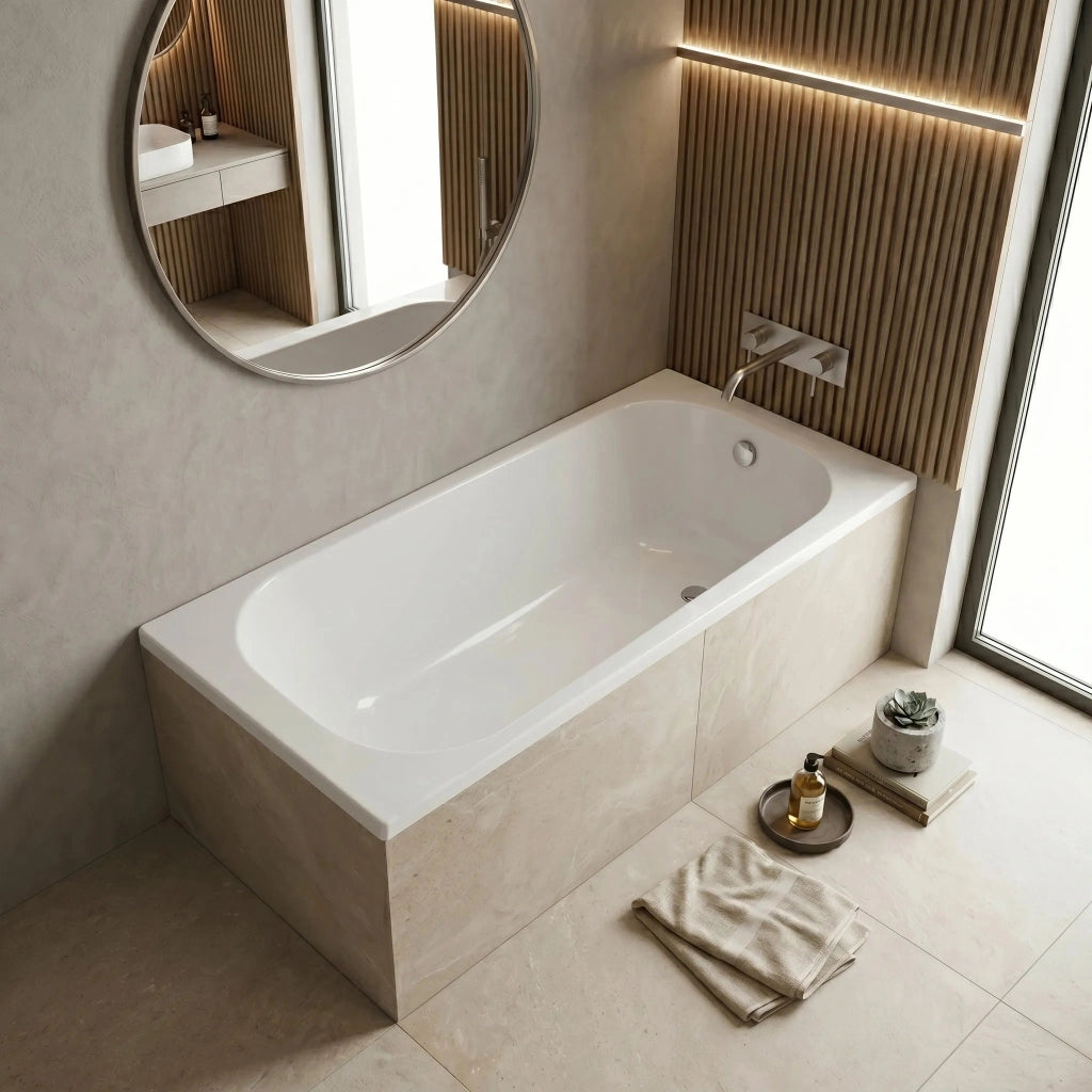 Vasca Da Bagno Acrilica Da Incasso Rea Gloria 150