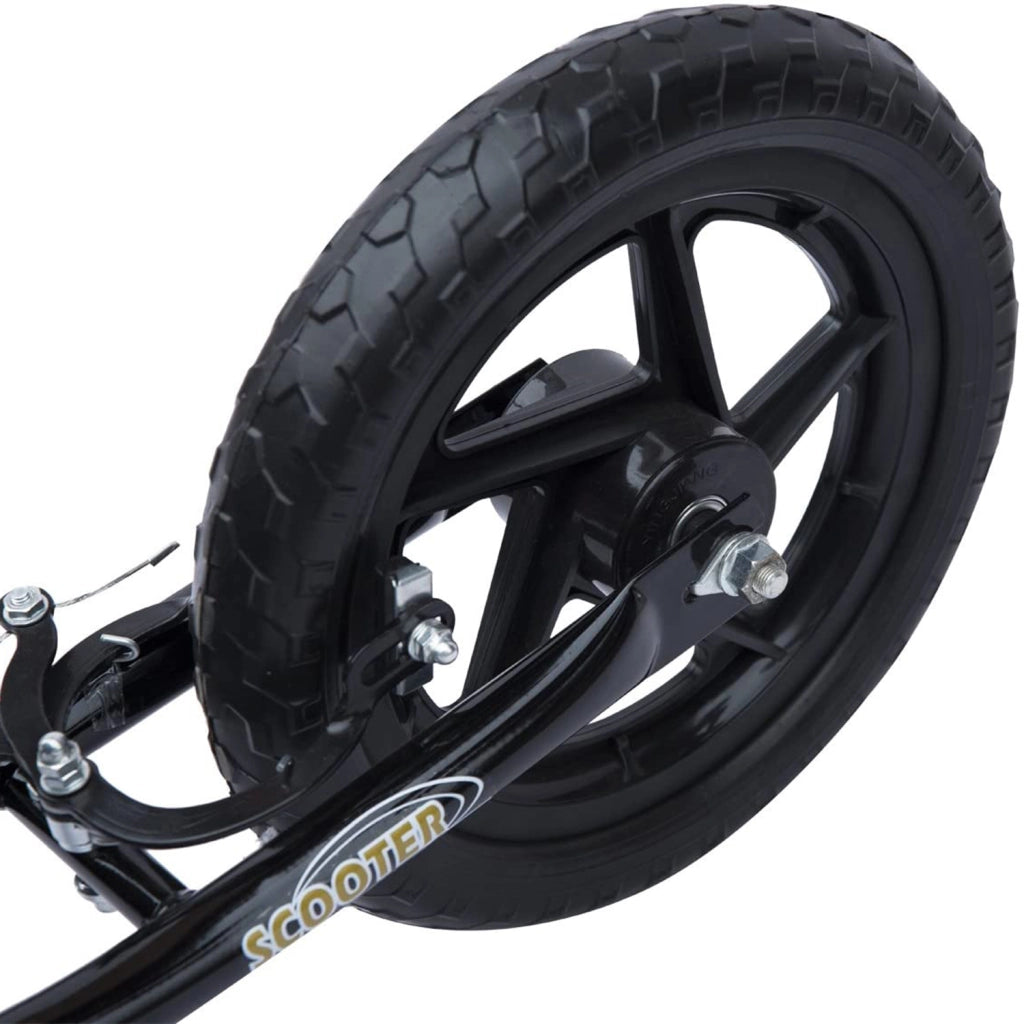 Scooter per Bambini con Manubrio Regolabile ¨C Minimal ¨C Nero 12 Pollici