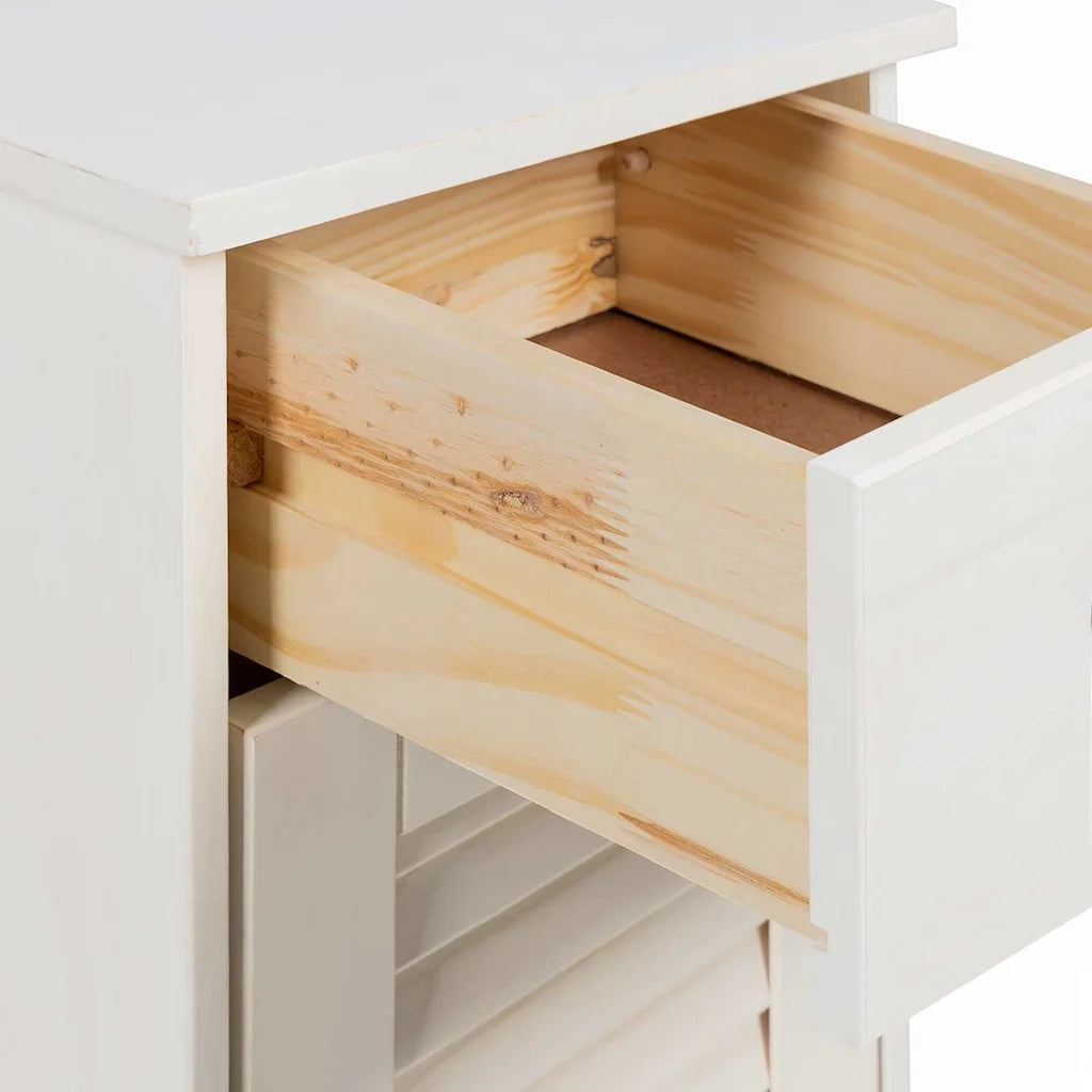 Mobile da Bagno con cassetto VIGO 2 pcs Bianco e Bianco Antico 3328538