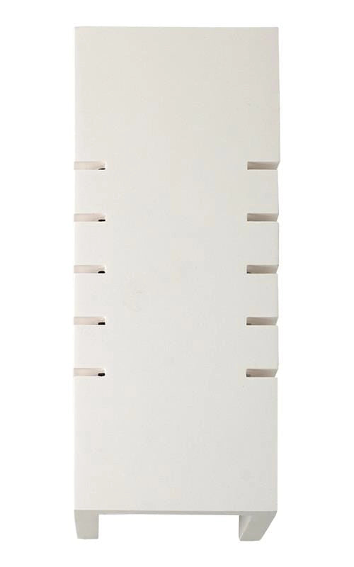 Applique Lampex Harold 697/1 bianca gesso/ceramica E14