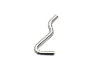 GANCI PER PANNELLI FORATI N.1- - mm.15x31 - 200 pezzi