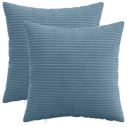 Federa 2 pcs HEERLEN Blu 30 x 30 cm corduroy 907435