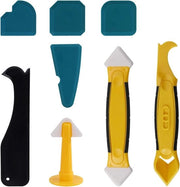 Kit di sigillatura a silicone - set da 8 pezzi con applicatore - per bagno e cucina - 8 pezzi