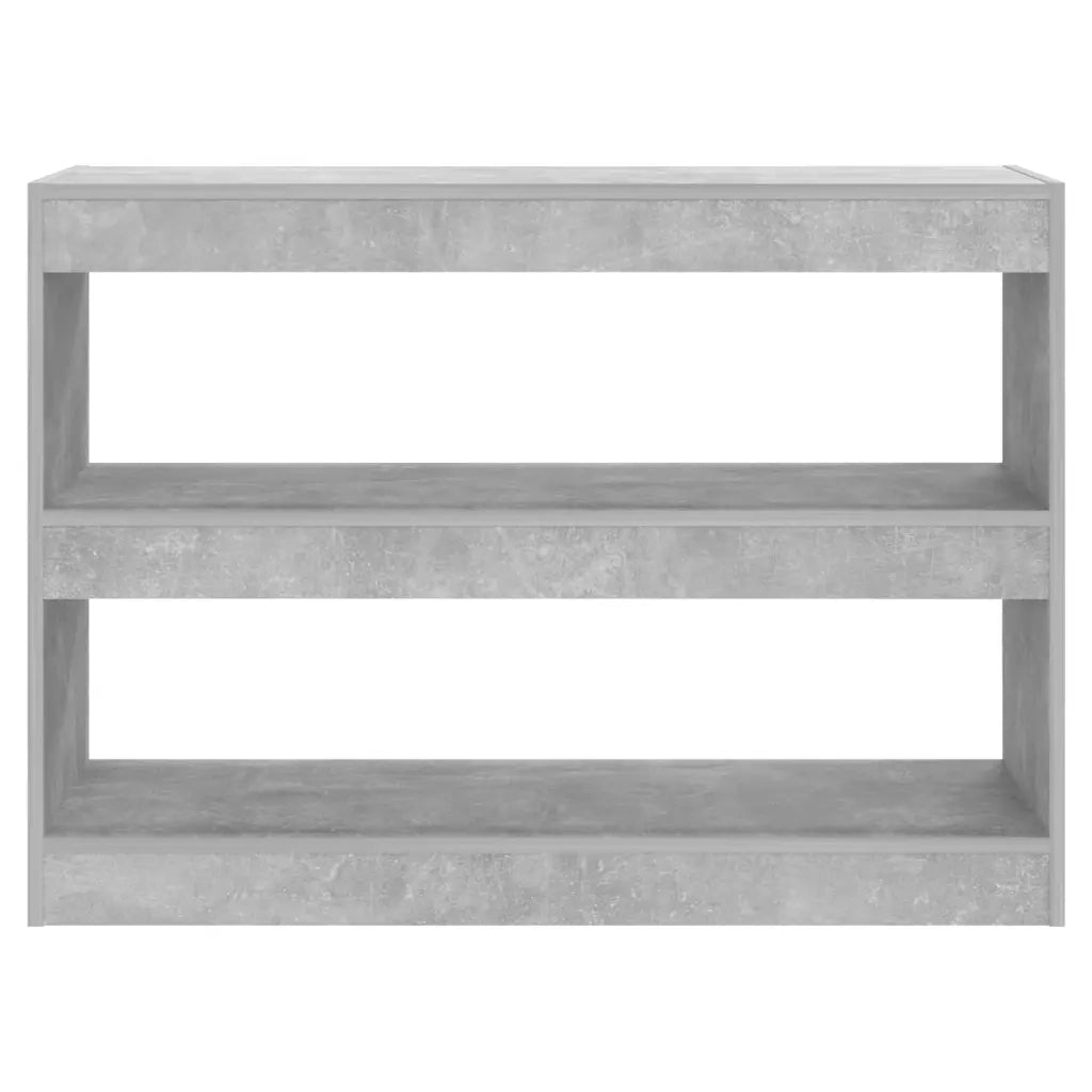 Divisorio-Paravento Grigio Cemento 100x30x72 cm