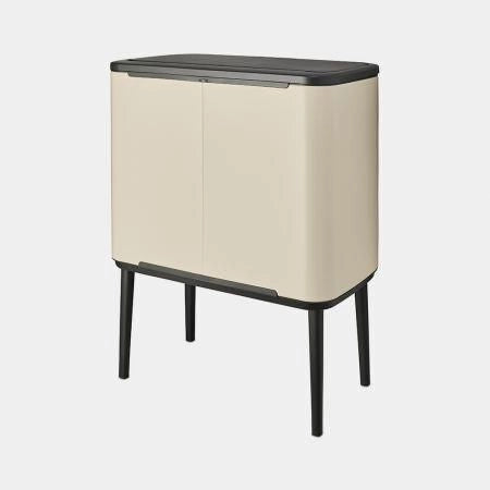 Brabantia Bo Touch Bin 34 L 2 cestello/i Beige