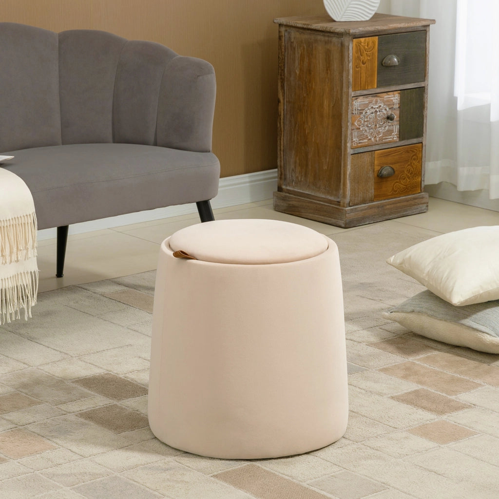 Tavolino ¨C Minimal ¨C beige 44x47.5 cm