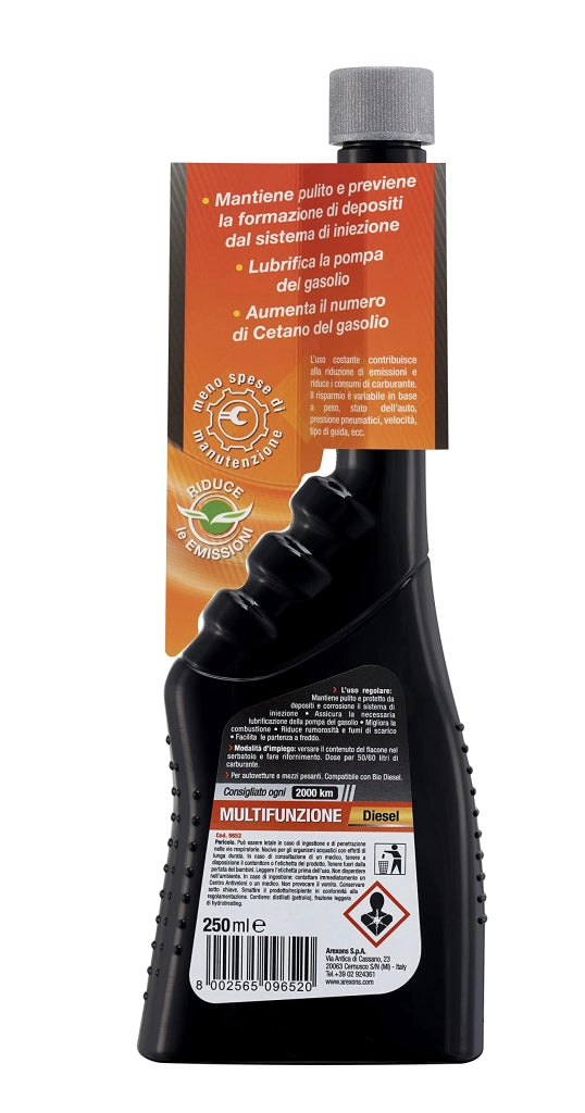 Liquido Additivo Multifunzione per Motori Diesel Arexons 250 ml