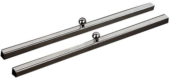 Piatto di peso in acciaio per schizzi - 2 pezzi - 9 x 215 mm