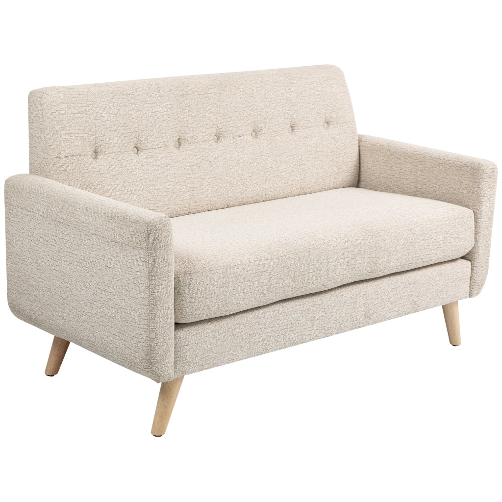 Divano 2 posti ¨C Xylo ¨C tessuto beige 134x71x82 cm