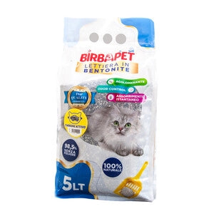 LETTIERA BIRBAPET CARBONI ATTIVI LT.5- 1,0 pz