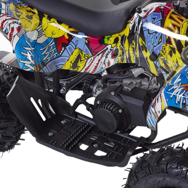 Miniquad ATV KXD Mini Hunter M8ES Ruota 6"-Giallo