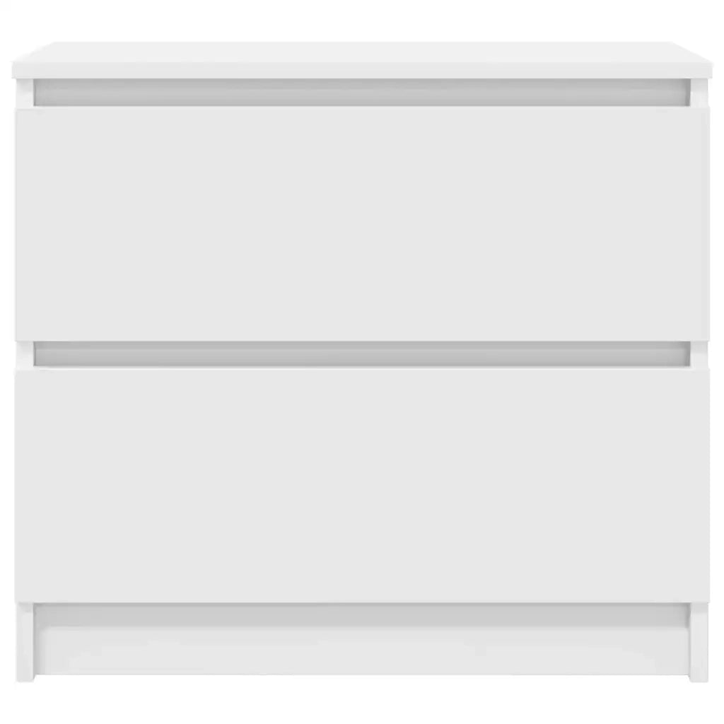 Mobile Porta TV Bianco 60x35x54 cm in Legno Multistrato 861778
