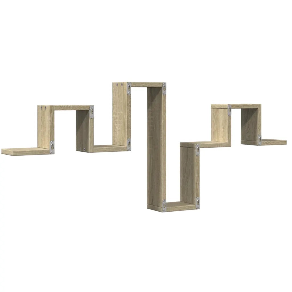 Scaffale a parete | Ripiano a parete | Mensola a parete Rovere Sonoma 104,5x10x43cm Legno Multistrato