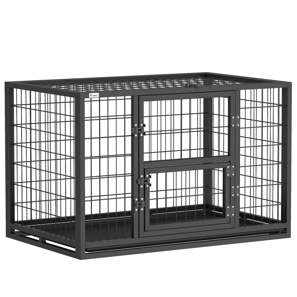 Gabbia per Cani ¨C Minimal ¨C Grigio 94x60x64 cm