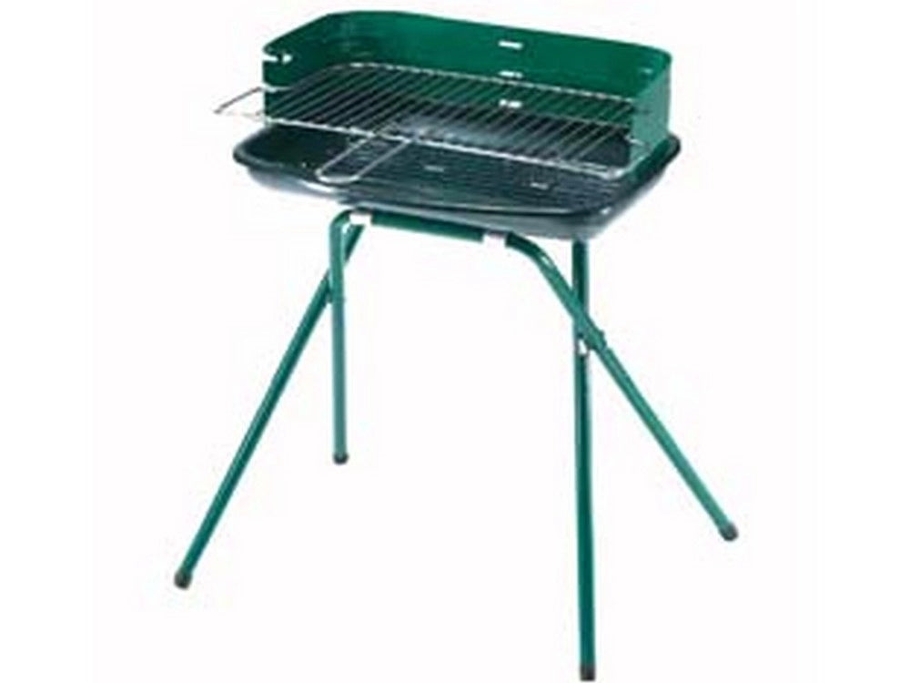 1pz barbecue rettangolare quattro gambe "colorado" - bracere cm.50x30 cod:ferx.fer79822