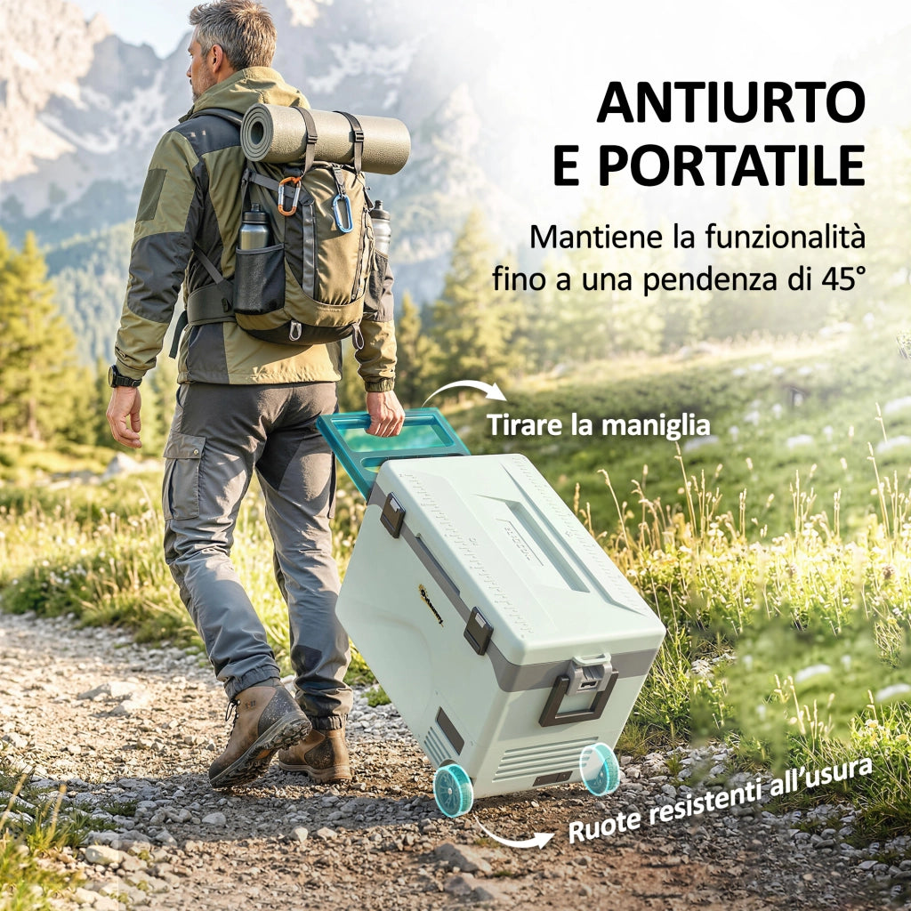 Frigorifero Portatile a Compressore 42.5L con App ¨C Minimal ¨C -20¡æ a 20¡æ