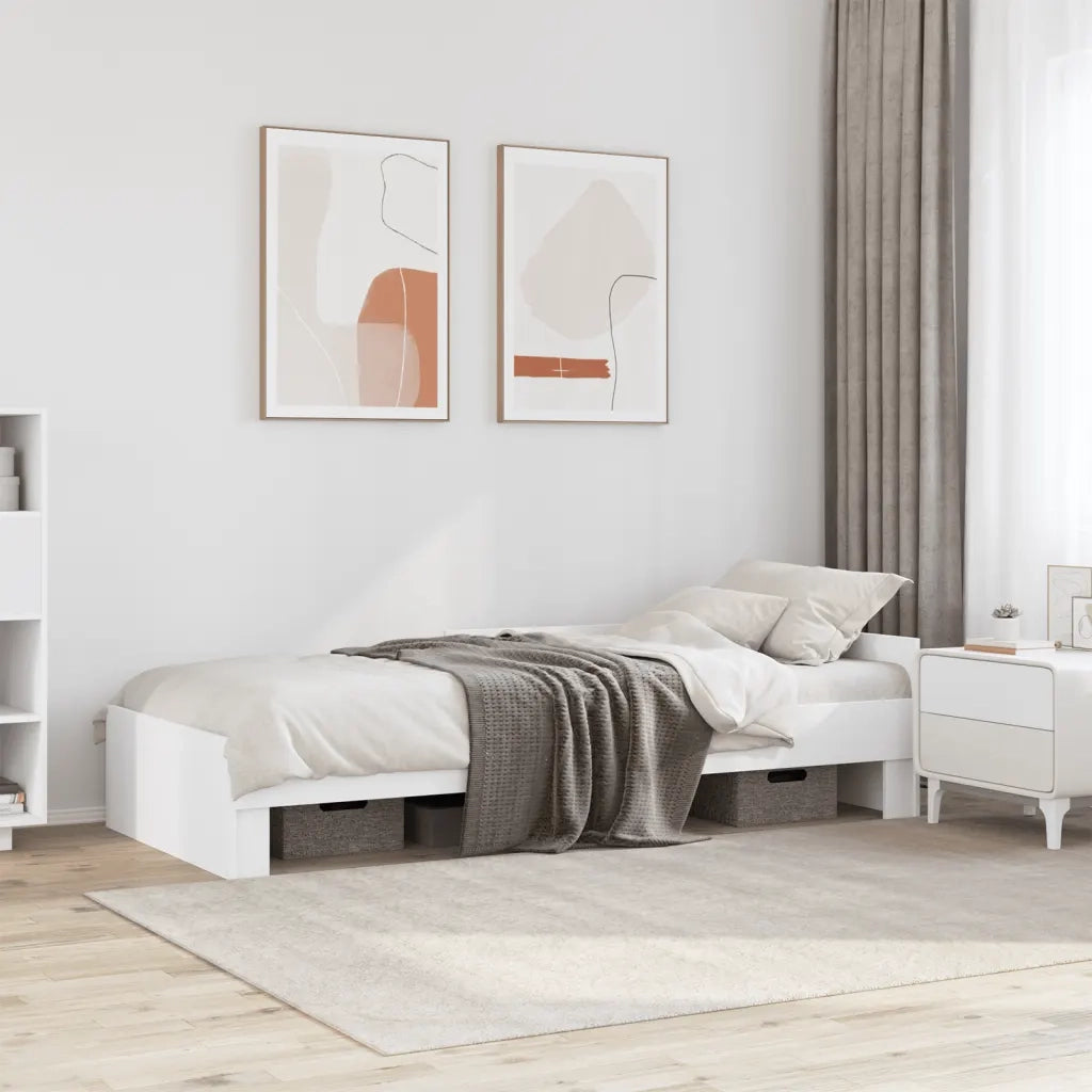 Giroletto Bianco 75x190 cm in Legno Multistrato 849593
