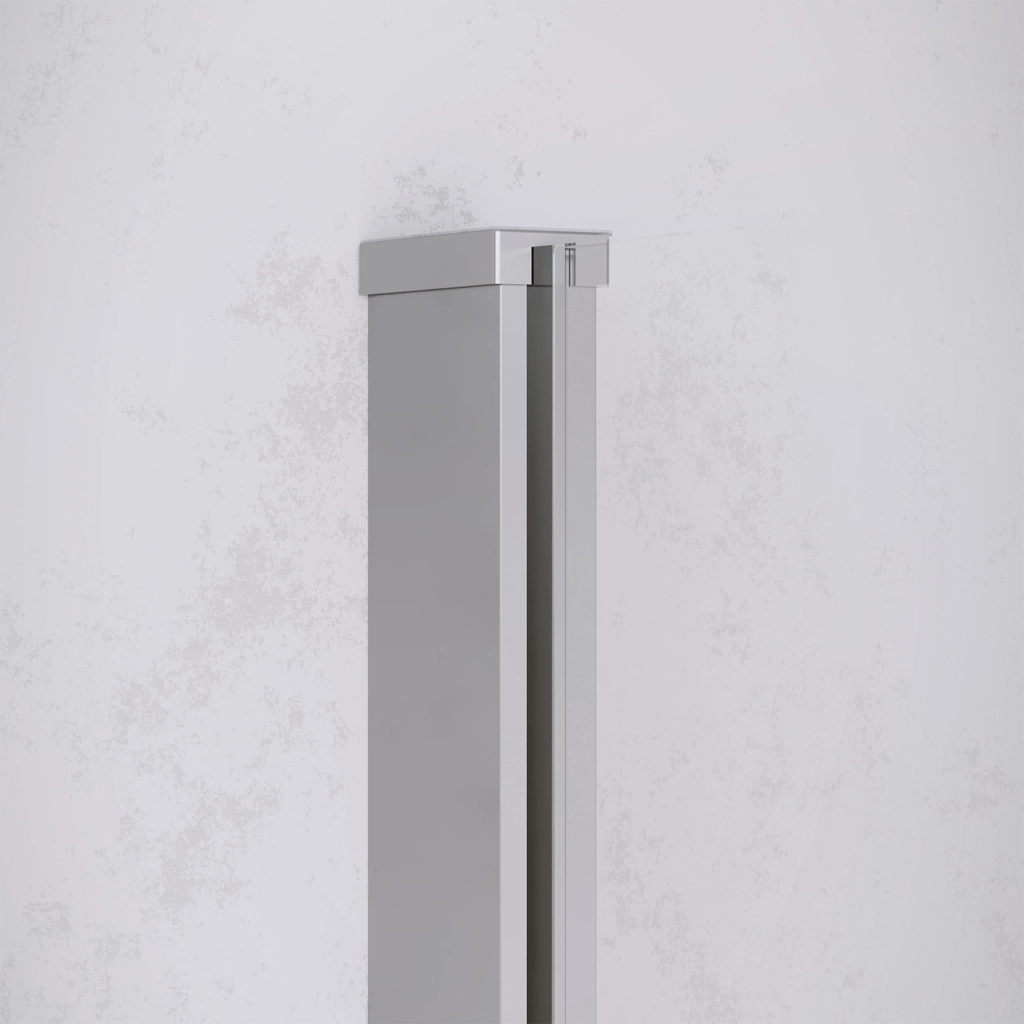 Parete doccia walk-in 120 cm 8mm trasparente anticalcare h200 | Lazaros