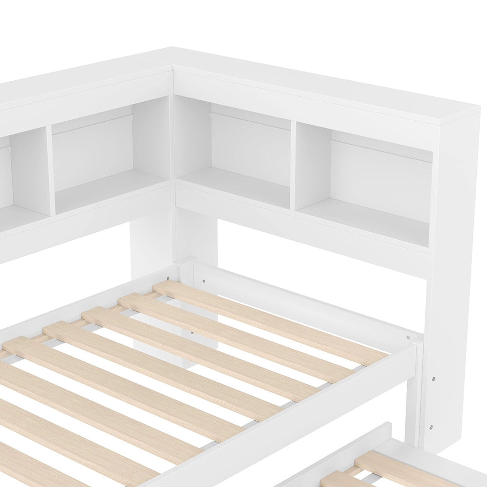 Divano letto 90x200cm?- Xylo - gigogne USB bianco