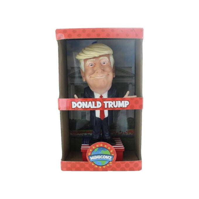 Mimiconz 104484 Statuetta Donald Trump Dipinta a Mano 20cm Vinile Da Collezione