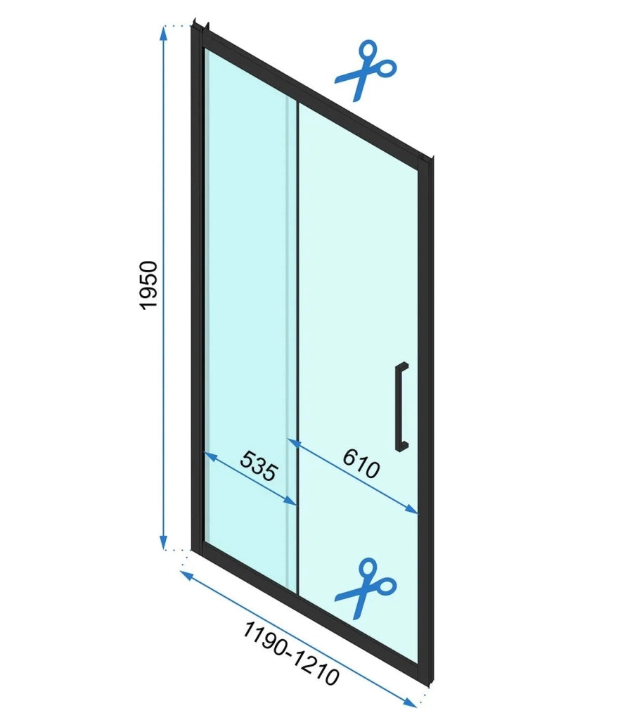 Cabina Doccia Rapid Slide Chrom 160x80