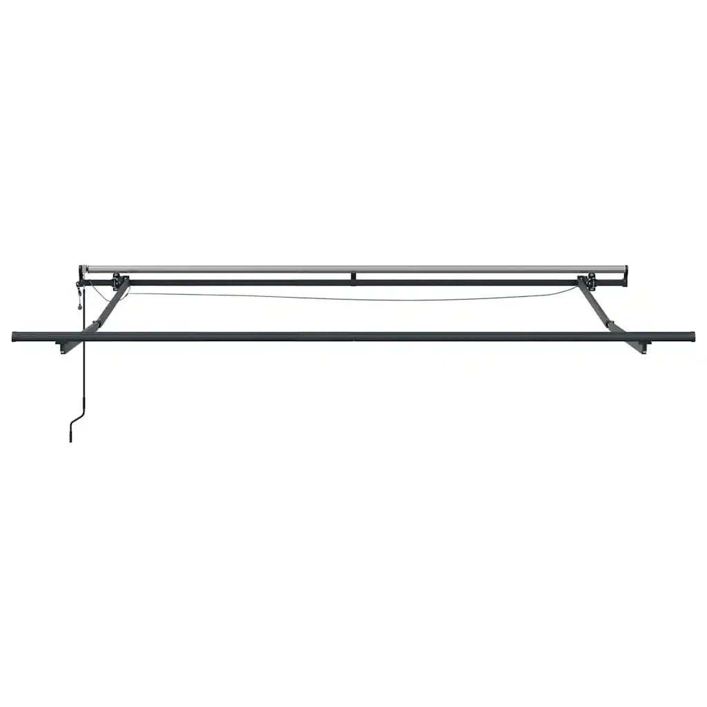 Tenda da Sole Retrattile Automatica con LED Marrone 300x250 cm 3310204