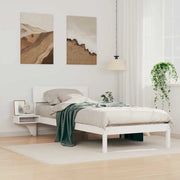Struttura del letto Bianco 80 x 200 cm Pino massello 873467