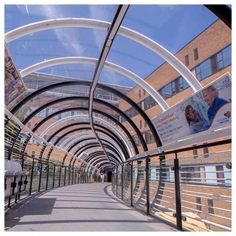 Lastra Policarbonato Compatto 3 mm Trasparente 683x1390 mm
