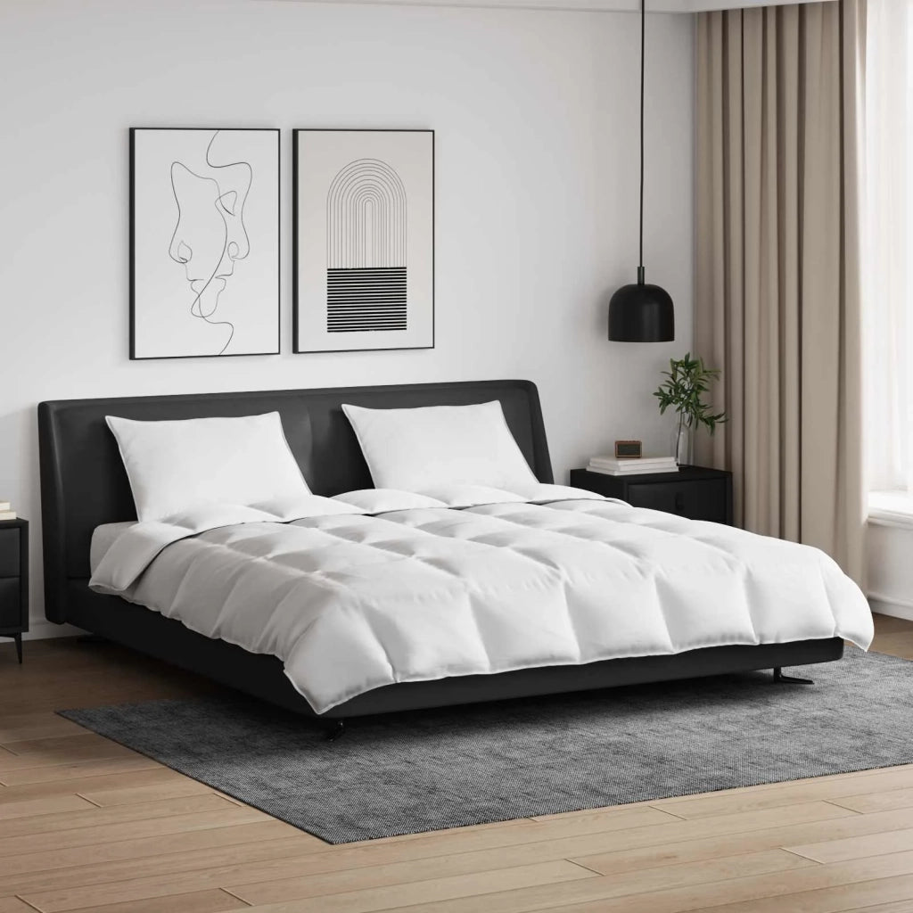 Set di Piumoni con cuscino 3 pcs Bianco Piuma d'anatra 3377087