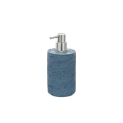 Dispenser sapone blu pastello linea Arizona in poliresina design moderno Feridras