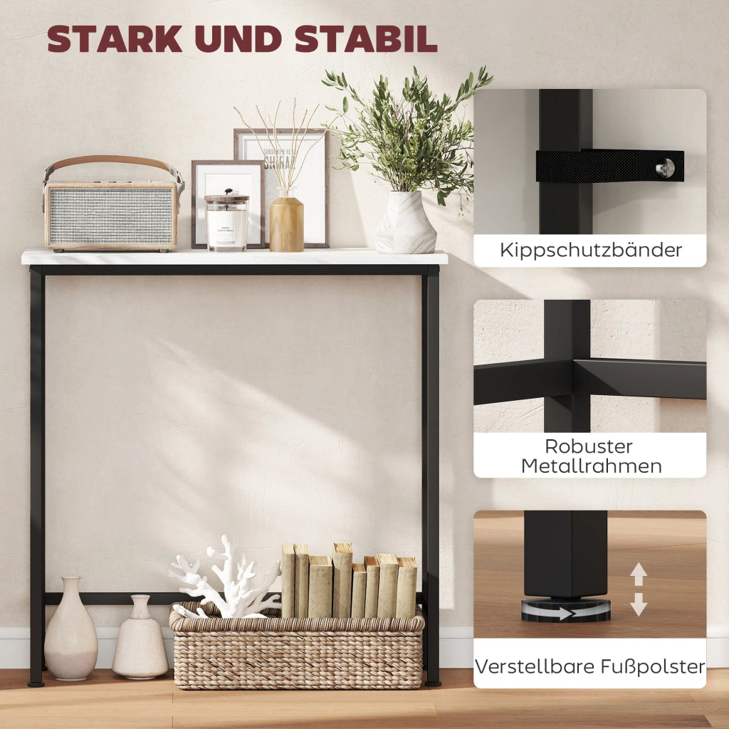 Tavolino da salotto ¨C Minimal ¨C 75x24x76 cm nero