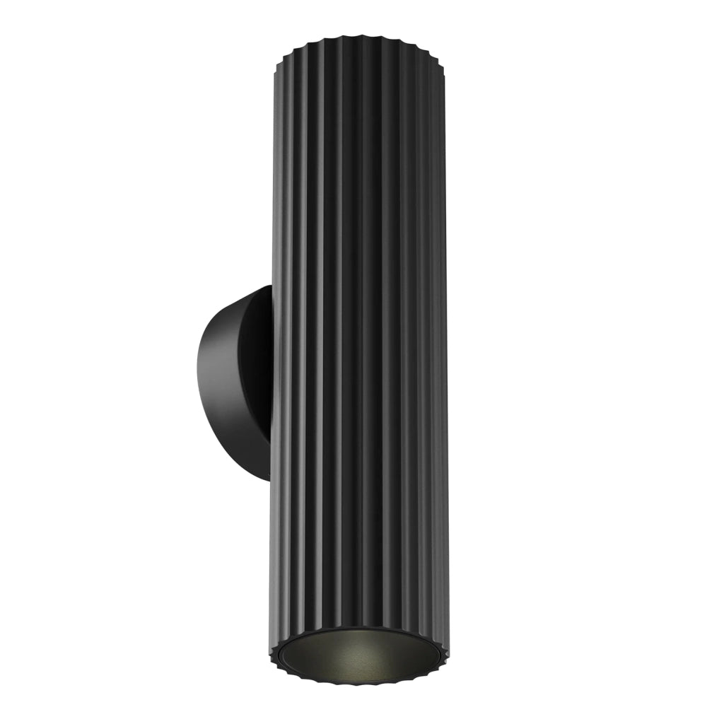 Maytoni Applique moderna Calipso 2 luci GU10 nero alluminio