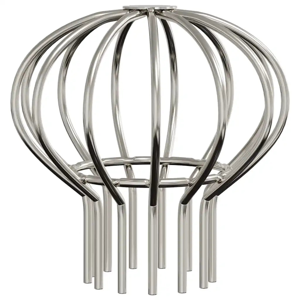 Protezione Foglie per Grondaia 8 pcs Argento 75 mm